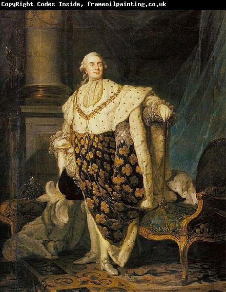 unknow artist Louis XVI in Coronation Robes